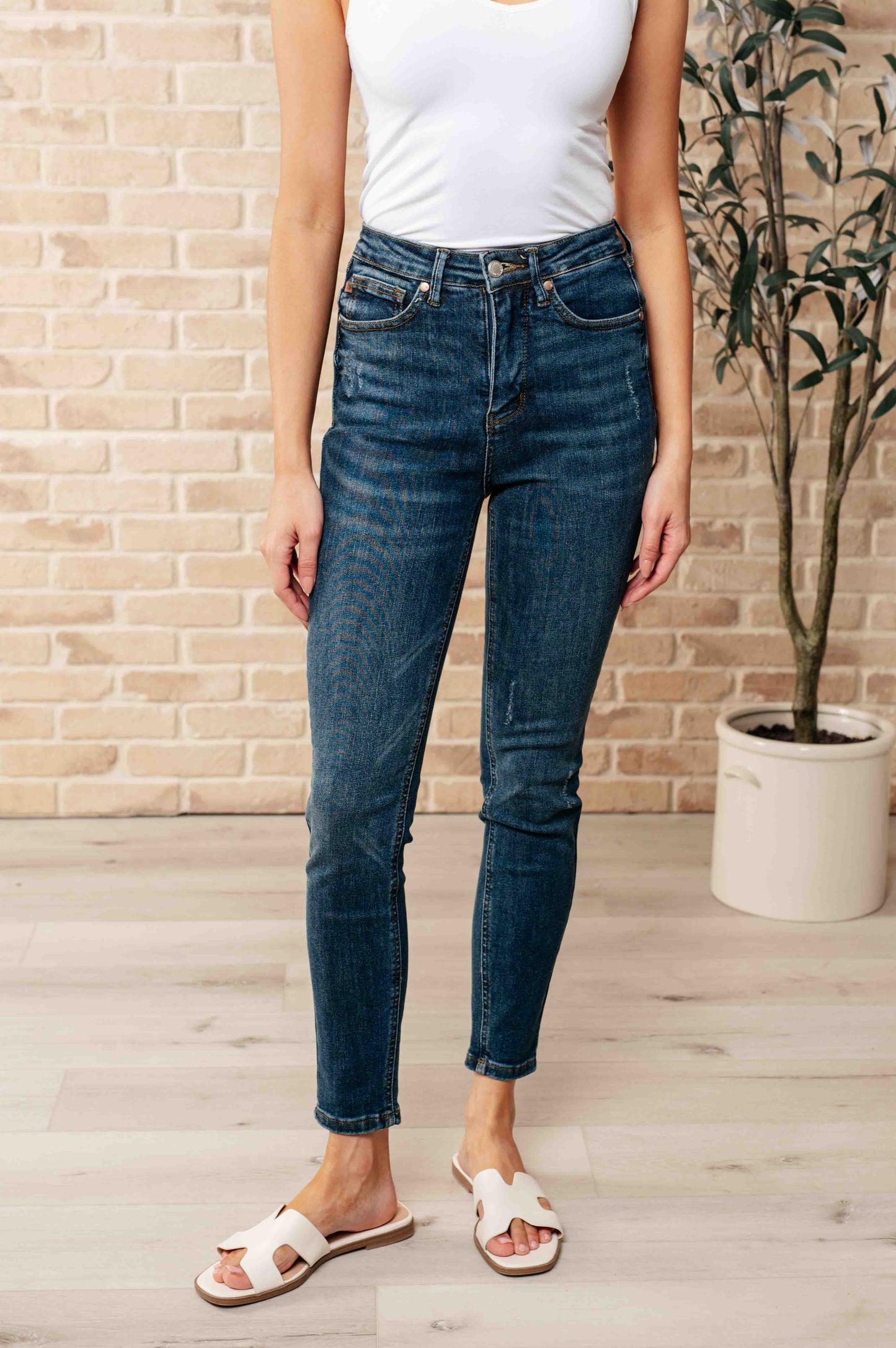 Judy Blue ~ Cora High Rise Control Top Skinny Jeans