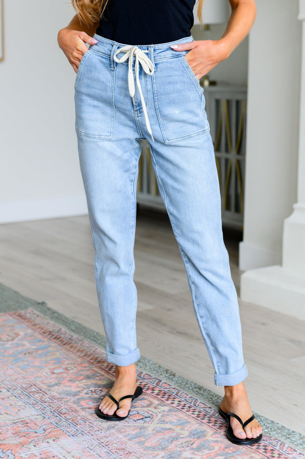 Judy Blue ~ Cooper High Rise Vintage Denim Jogger