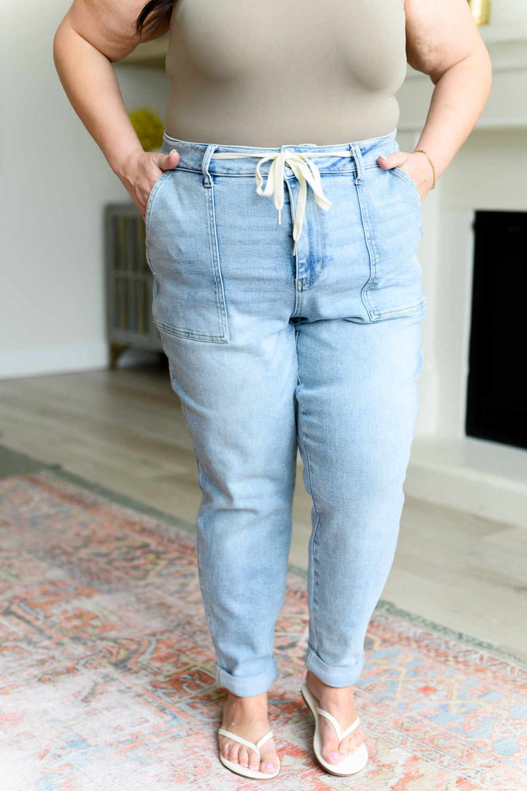 Judy Blue ~ Cooper High Rise Vintage Denim Jogger