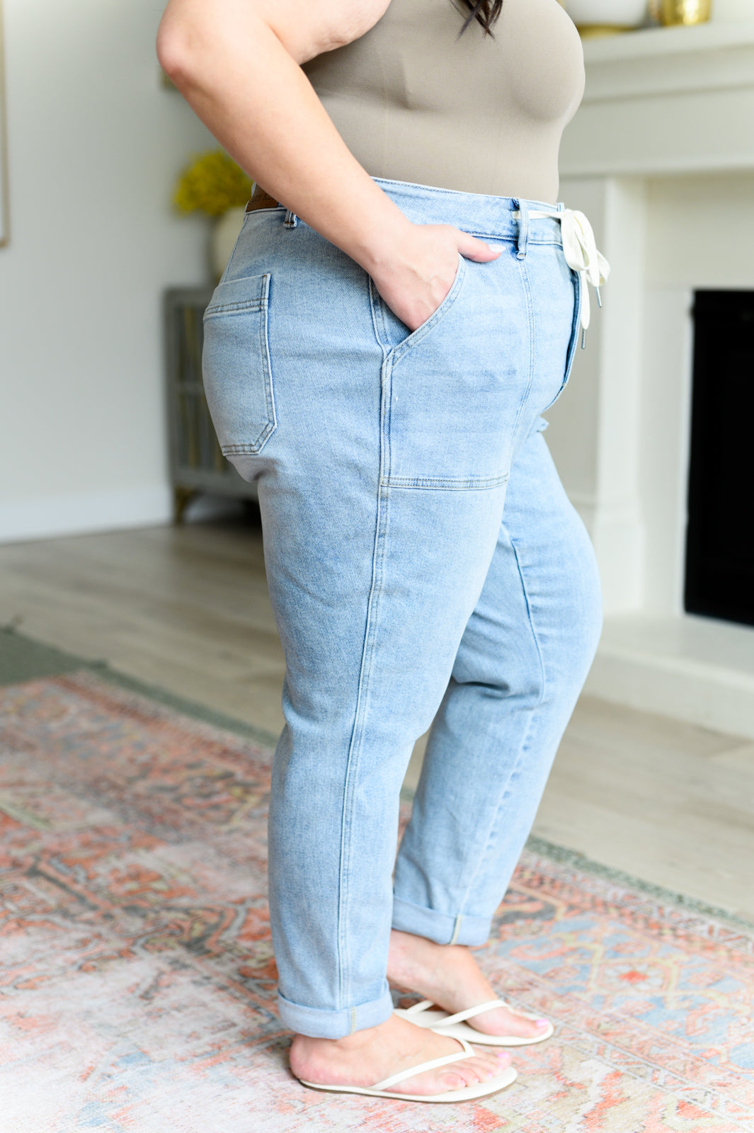 Judy Blue ~ Cooper High Rise Vintage Denim Jogger