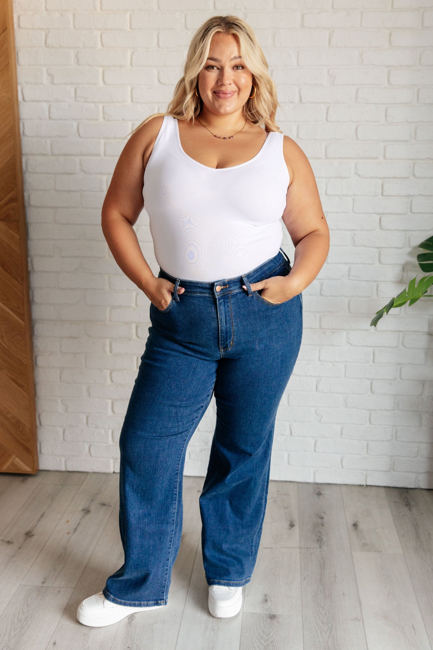 Judy Blue ~ Hazel High Rise Vintage Wide Leg Jeans