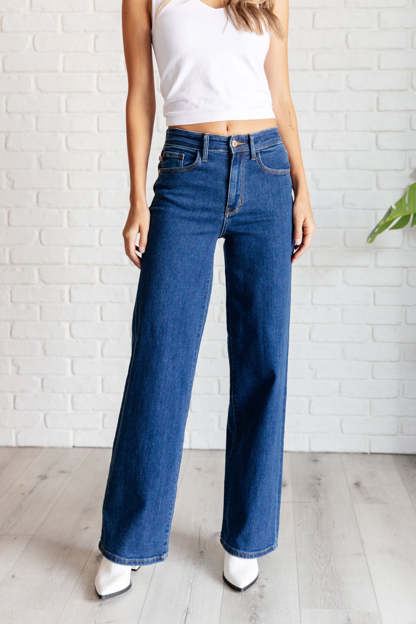 Judy Blue ~ Hazel High Rise Vintage Wide Leg Jeans