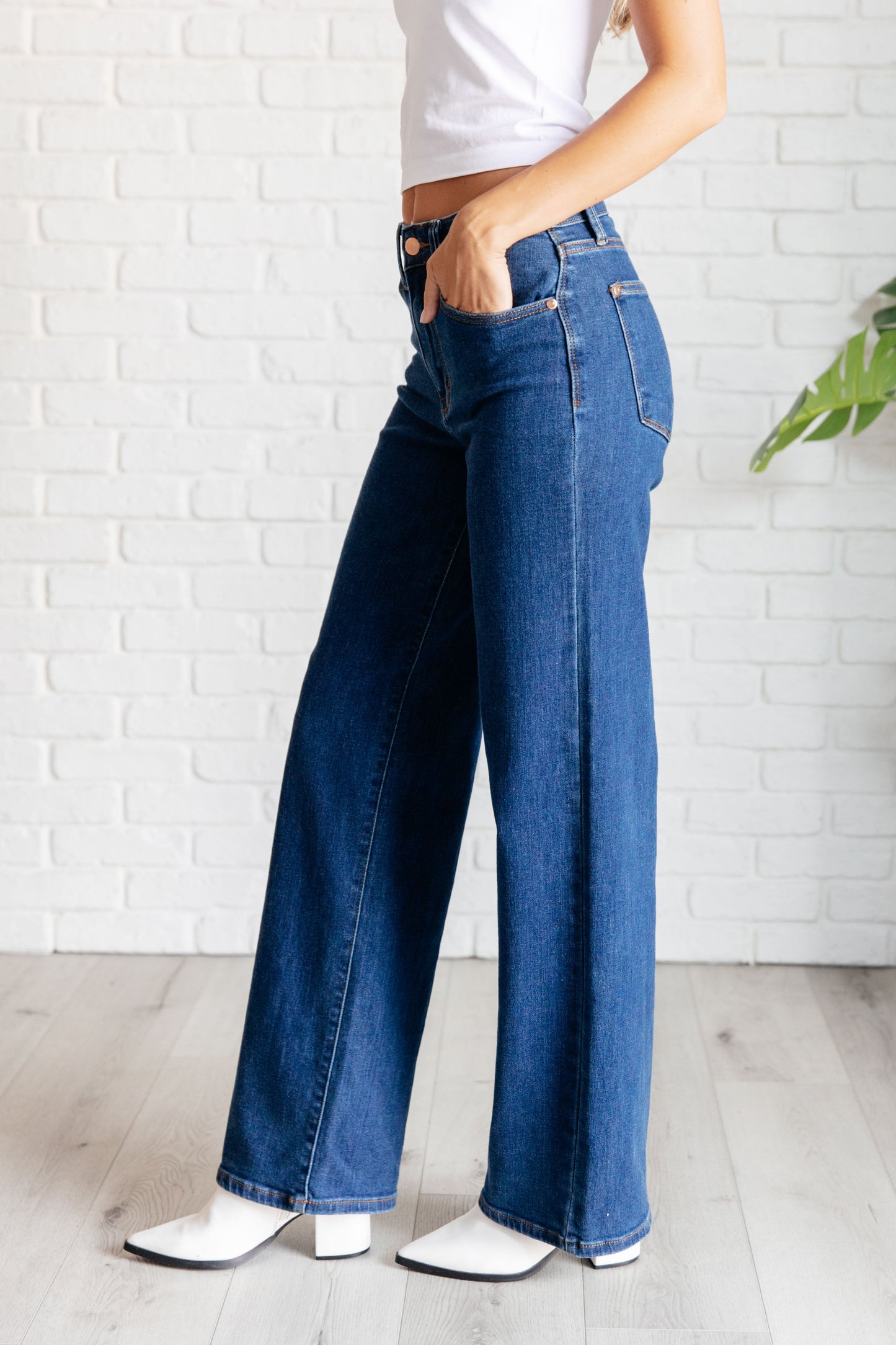 Judy Blue ~ Hazel High Rise Vintage Wide Leg Jeans