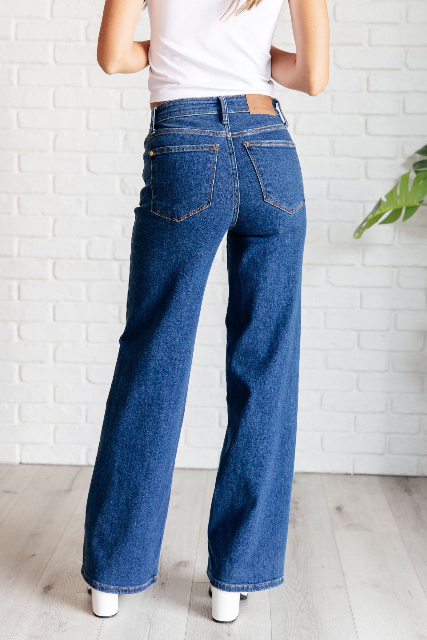 Judy Blue ~ Hazel High Rise Vintage Wide Leg Jeans