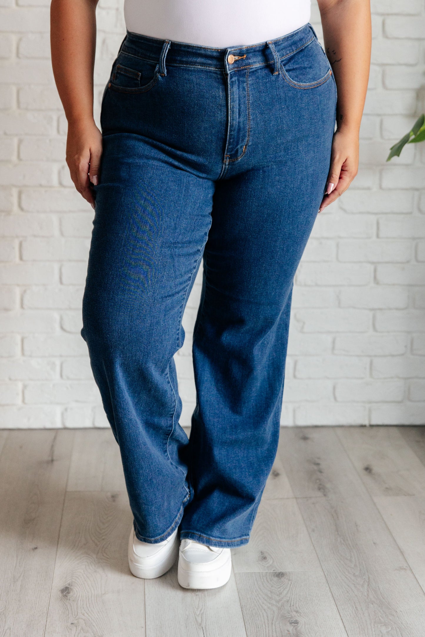 Judy Blue ~ Hazel High Rise Vintage Wide Leg Jeans